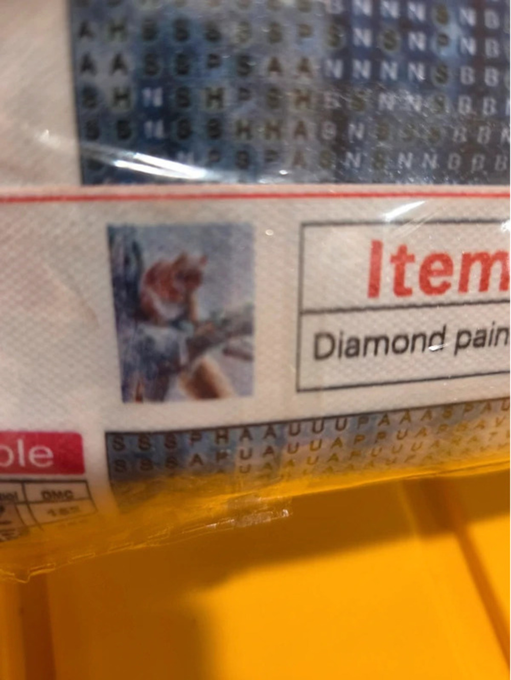 5D diamond art painting squirrel